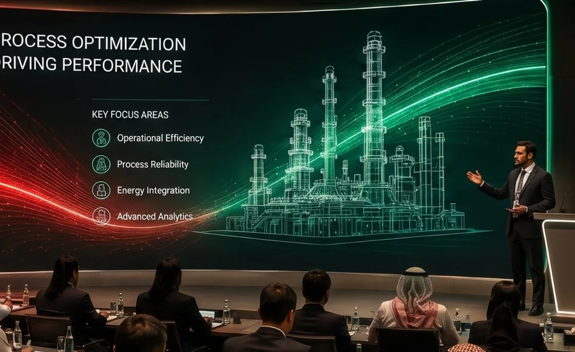 Keynote on process optimization at the investment forum